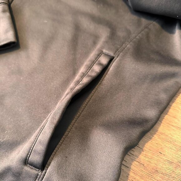 Black Apple Official Employee Zip-Up Hoodie – Large - Picture 5 of 6